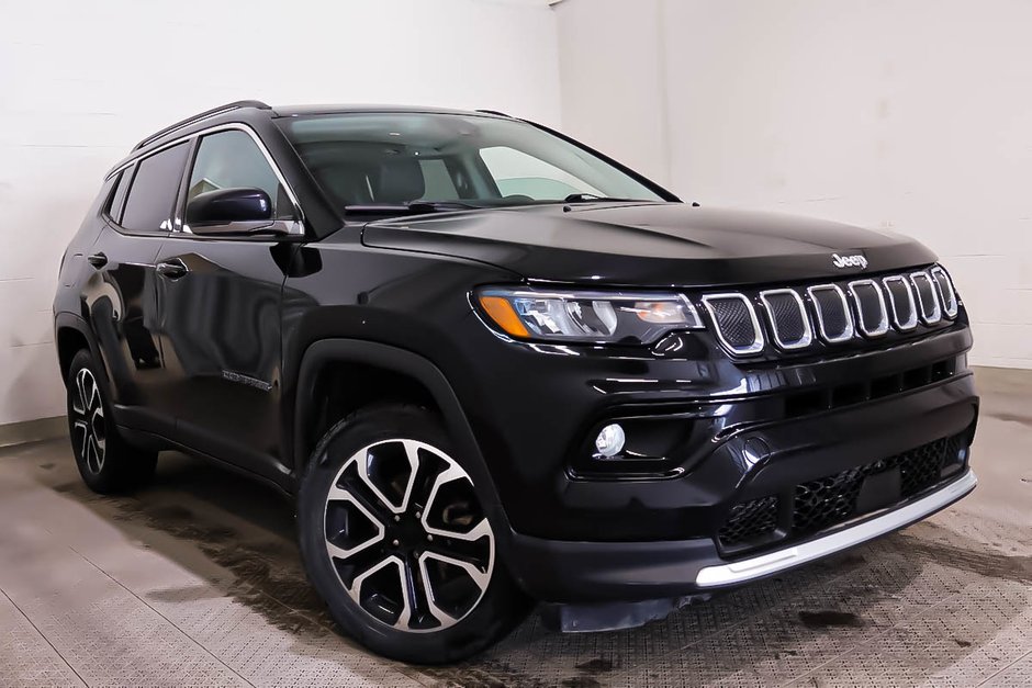 2022 Jeep Compass LIMITED + 4X4 + CUIR + TOIT OUVRANT PANO in Terrebonne, Quebec - w940px