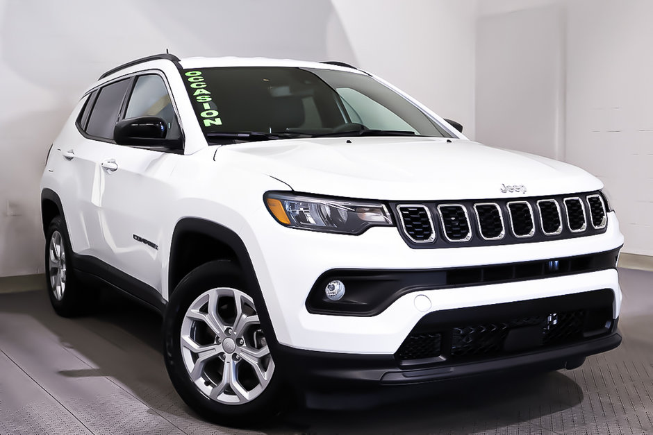 2024 Jeep Compass NORTH LATITUDE + 4X4 + CARPLAY in Terrebonne, Quebec - w940px