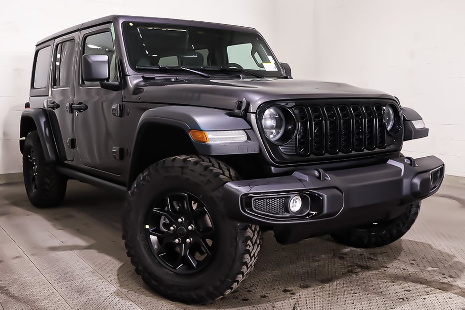 2026 Jeep WRANGLER 4-Door WILLYS in Terrebonne, Quebec - w940px