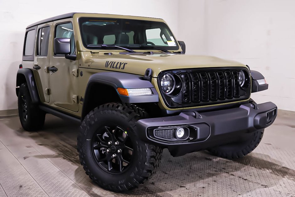 2026 Jeep Wrangler 4-Door WILLYS in Terrebonne, Quebec - w940px