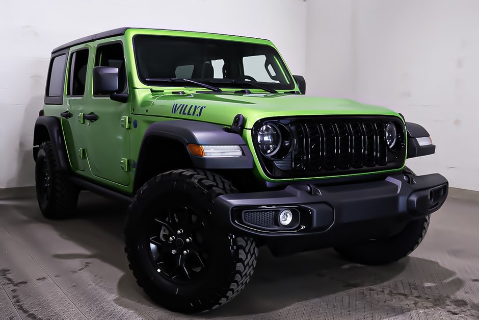 2025 Jeep Wrangler 4xe WILLYS in Terrebonne, Quebec - w940px