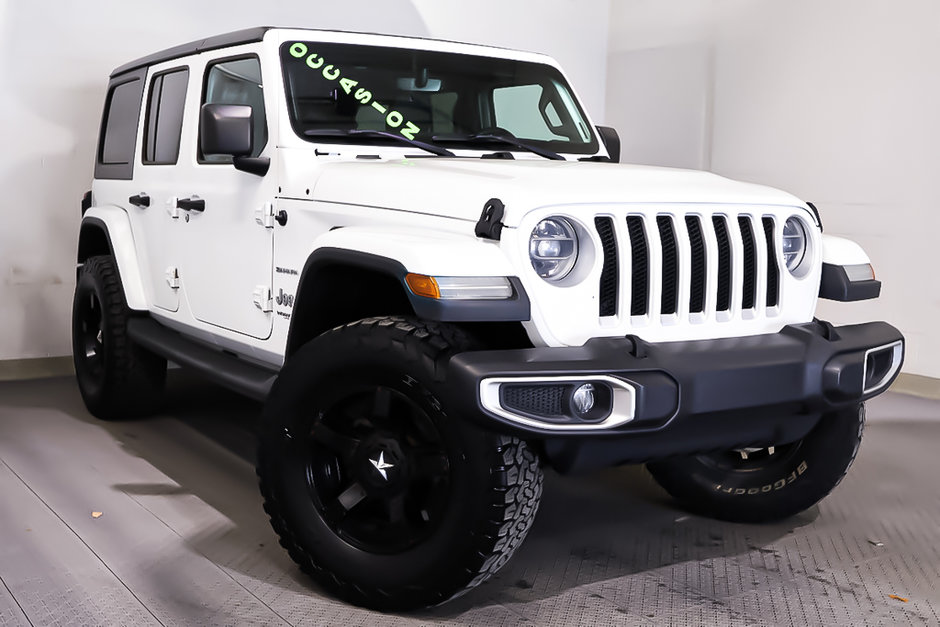 2018 Jeep Wrangler UNLIMITED SAHARA + 4X4 + V6 in Terrebonne, Quebec - w940px