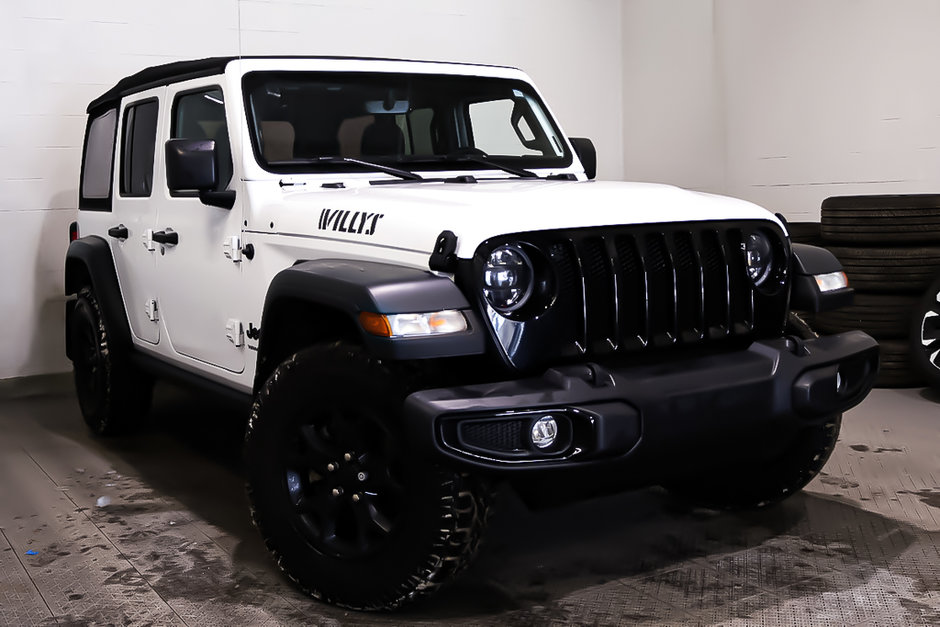 2023 Jeep Wrangler SPORT WILLYS + 4 PORTES + 4X4 in Terrebonne, Quebec - w940px