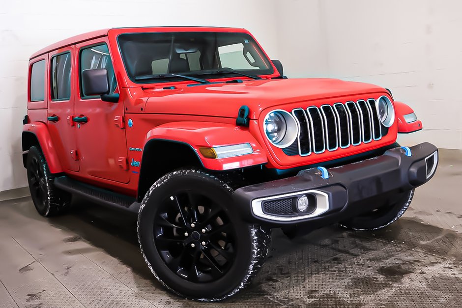 2024 Jeep Wrangler SAHARA 4XE + PHEV + TOIT SKY ONE-TOUCH in Terrebonne, Quebec - w940px