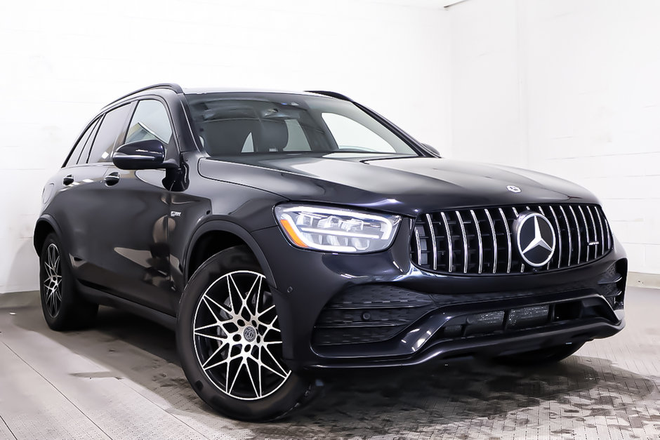 2022 Mercedes GLC AMG 43 AWD + TOIT OUVRANT PANO + CUIR + CARPLAY in Terrebonne, Quebec - w940px