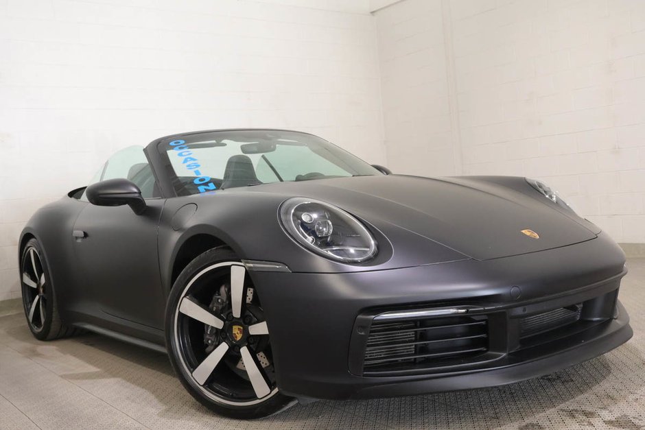 Porsche 911 CARRERA + CABRIOLET + RWD 2022 à Terrebonne, Québec - w940px