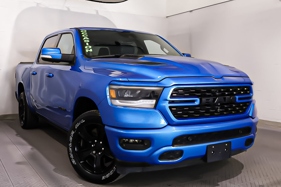 2022 Ram 1500 SPORT + REBEL NIV 2 + CREW + V8 + CUIR in Terrebonne, Quebec - w940px