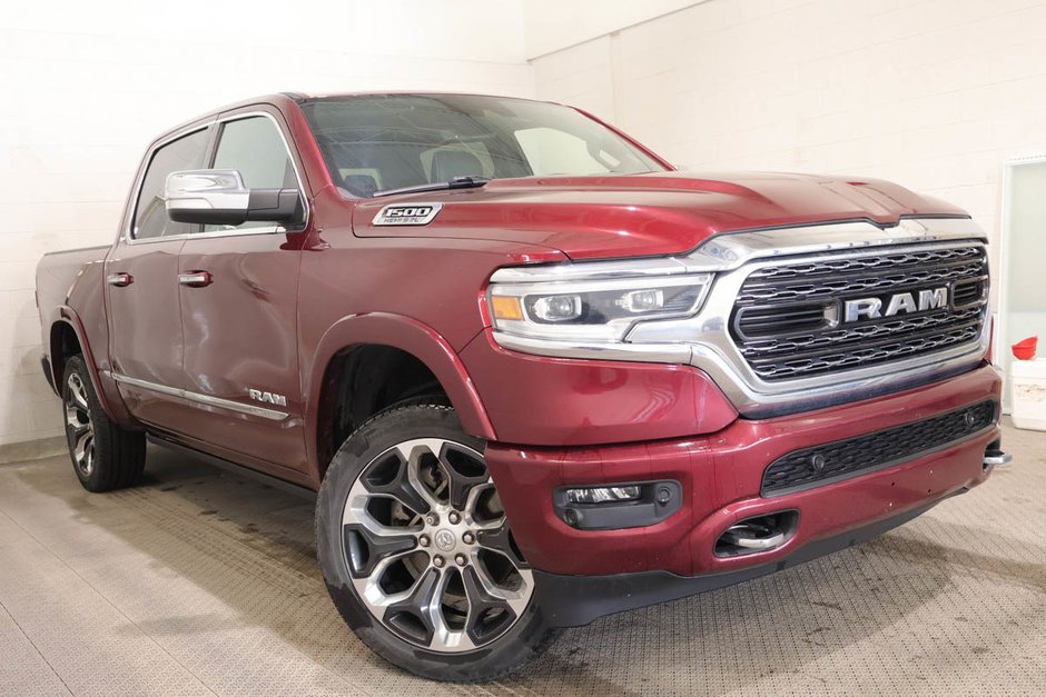 Ram 1500 LIMITED + 4X4 + CREW CAB + V8 HEMI 5.7L + CUIR 2022 à Terrebonne, Québec - w940px