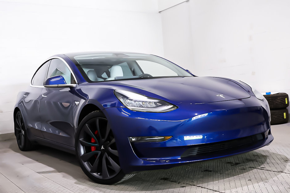 Tesla MODEL 3 PERFORMANCE LONG RANGE + AWD + TOIT PANO 2020 à Terrebonne, Québec - w940px