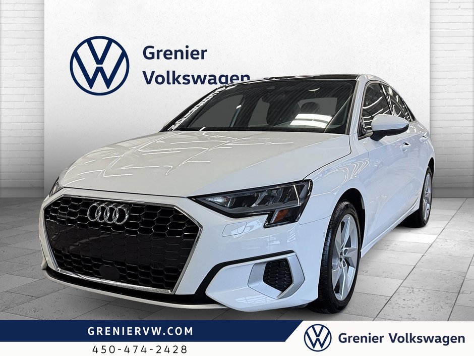 Audi A3 Komfort, Quattro,Jamais Accidenté,1 Proprio 2023 à Mascouche, Québec - w940px