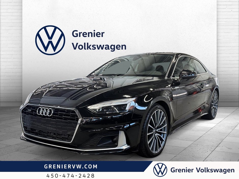2020 Audi A5 Komfort, Cuir, Toit, Quattro in Terrebonne, Quebec - w940px