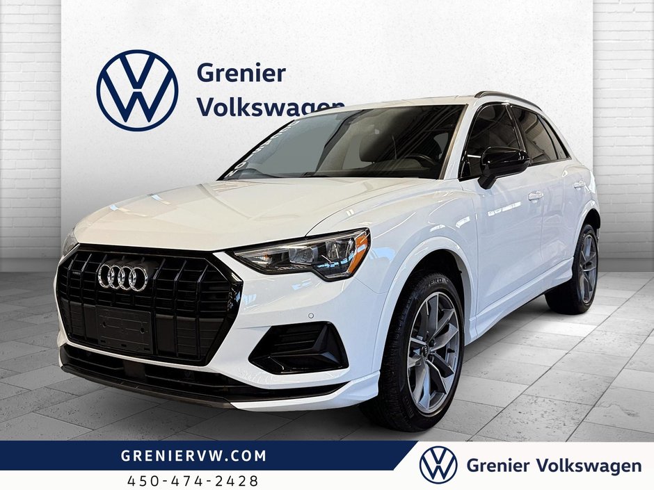 Audi Q3 Komfort, Cuir, Toit Pano, Carplay, Jantes 19'' 2022 à Terrebonne, Québec - w940px