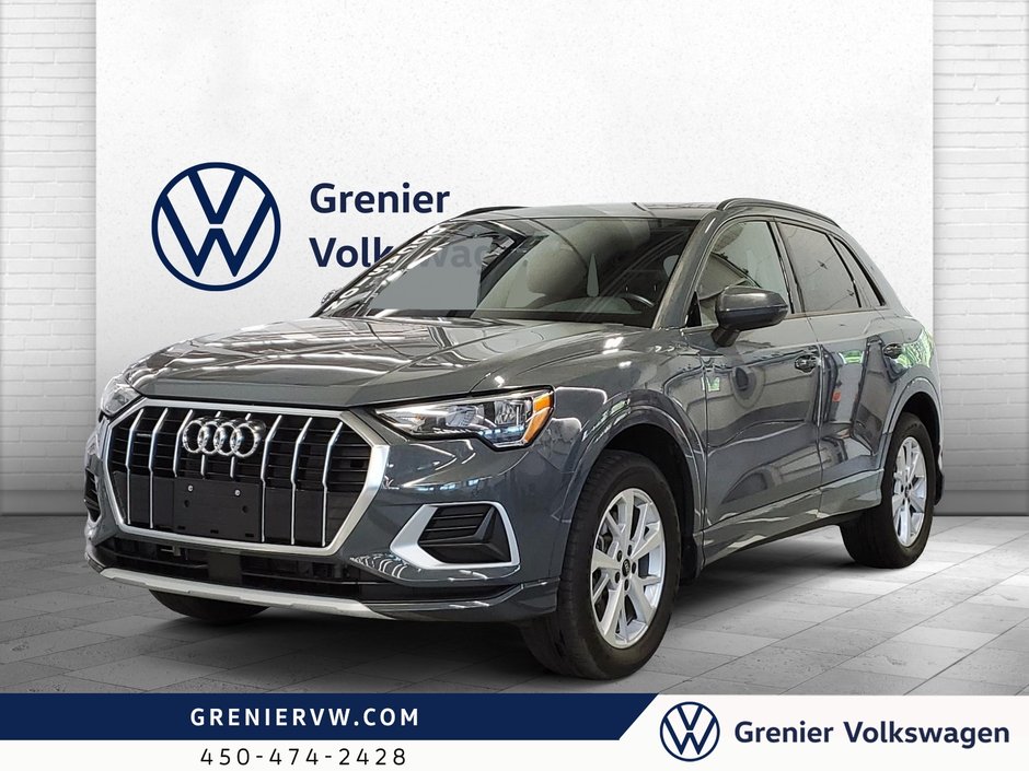 Audi Q3 Komfort, Cuir, Toit, Carplay, Quattro 2024 à Terrebonne, Québec - w940px