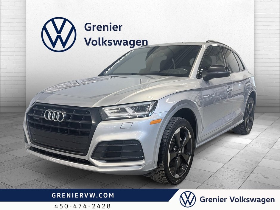 Audi Q5 Progressiv, Titanium, Cuir, Toit, Quattro 2020 à Terrebonne, Québec - w940px