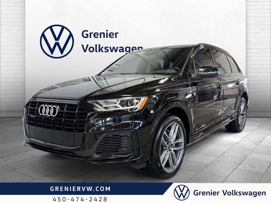 Audi Q7 Progressiv, S-Line, 7 Pass, Cuir, Toit, V6 2021 à Terrebonne, Québec - w940px