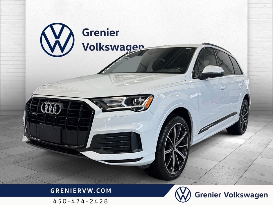2022 Audi Q7 Komfort, 7Pass, Cuir, Toit, Carplay in Terrebonne, Quebec - w940px