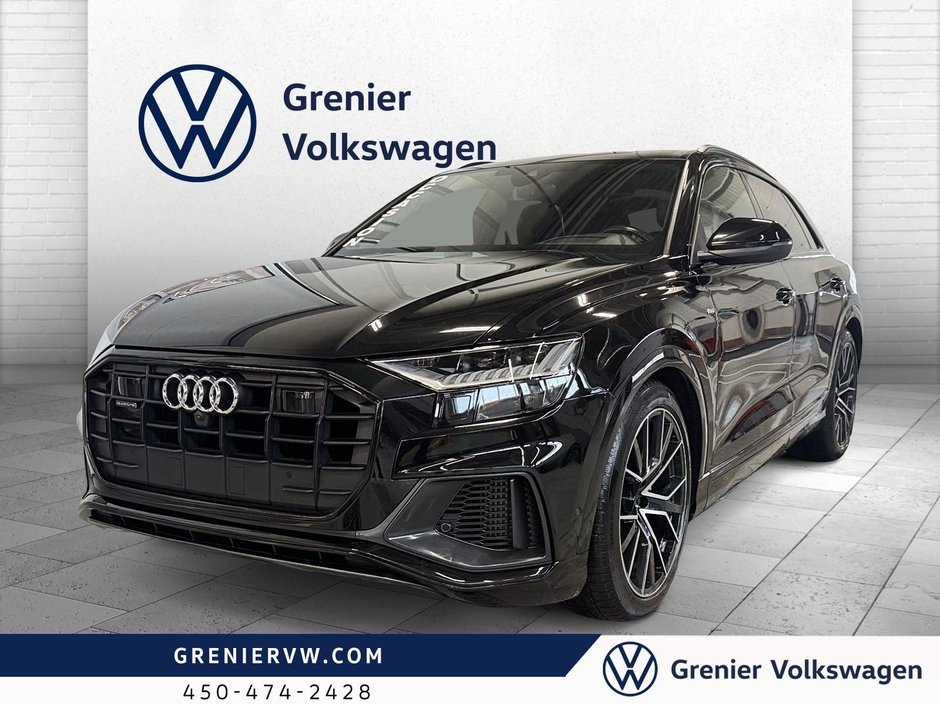 2022 Audi Q8 Technik, S-Line, Cuir, Toit, V6, Jantes 22'' in Terrebonne, Quebec - w940px