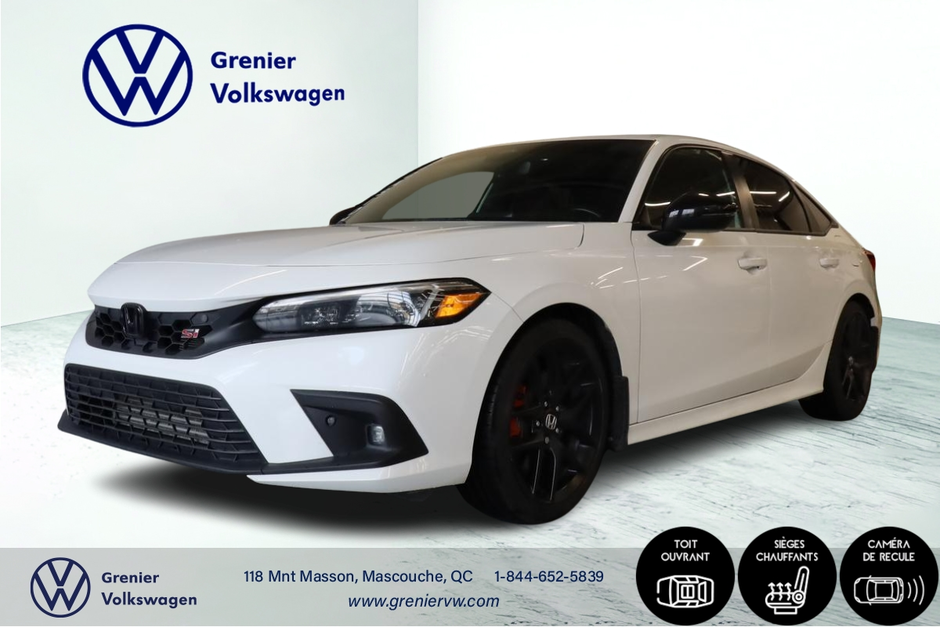 2022 Honda CIVIC Si Si,1 seul proprietaire in Mascouche, Quebec - w940px