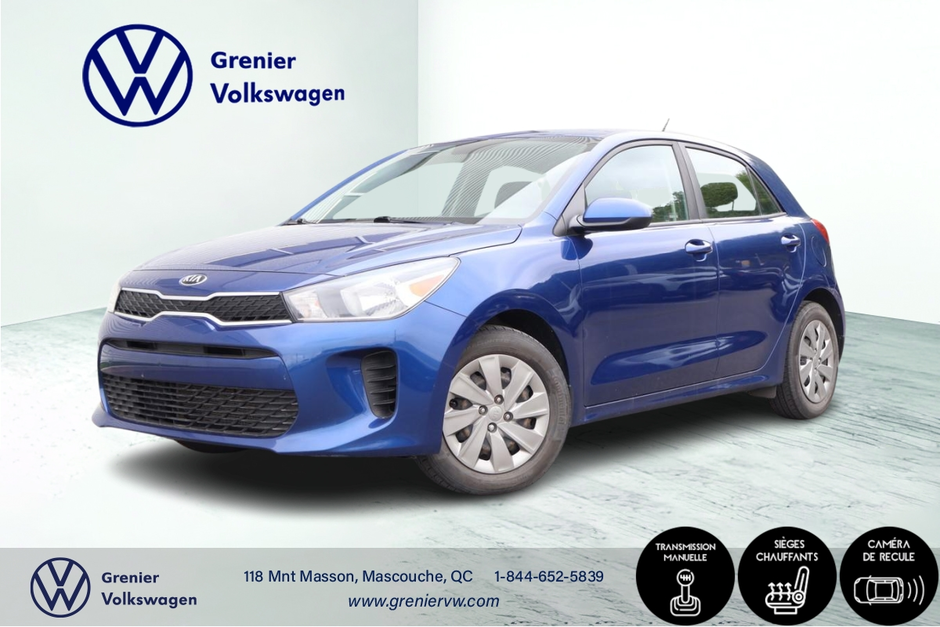 Kia Rio5 LX+, Caméra, Bluetooth, Banc chauffants 2018 à Mascouche, Québec - w940px