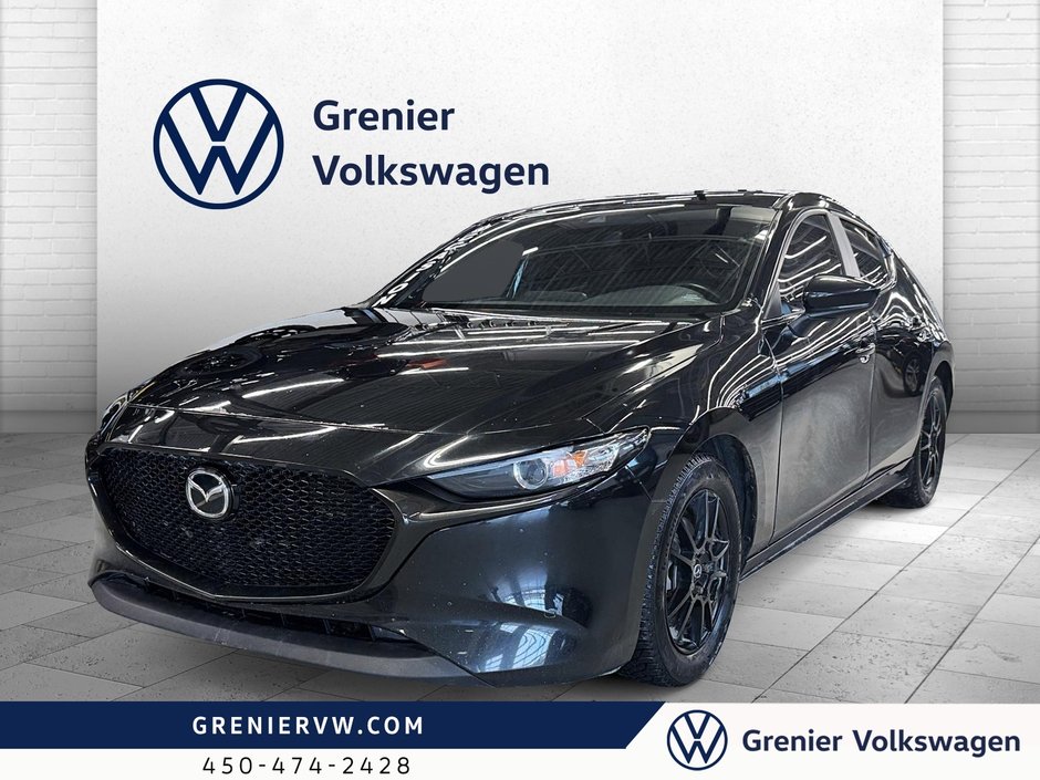 2019 Mazda 3 Sport GS, Manuel, Cuir, Toit, Carplay, Ensemble 8 Pneus in Mascouche, Quebec - w940px