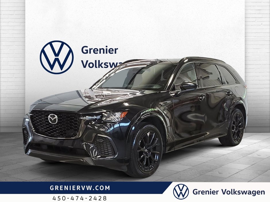 2025 Mazda CX-70 MHEV GT-P,TOIT PANO,CUIR ROUGE in Terrebonne, Quebec - w940px