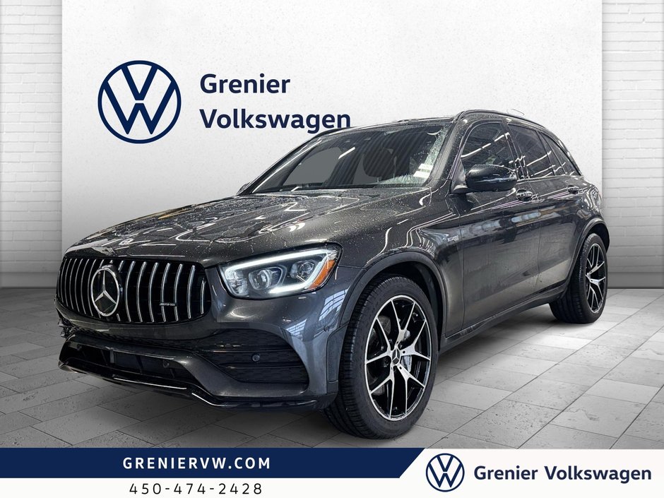 2021 Mercedes GLC 43 AMG GLC 43, Cuir Rouge, Toit, Carplay, 4Matic in Terrebonne, Quebec - w940px