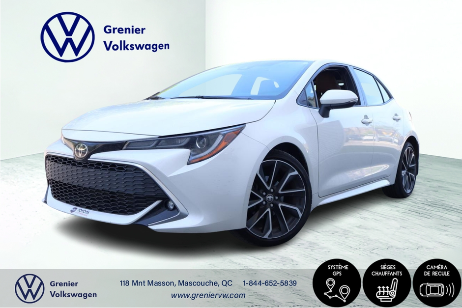 Toyota Corolla Hatchback XSE, Cuir, 1 Propriétaire, Jamais accidenté 2019 à Mascouche, Québec - w940px