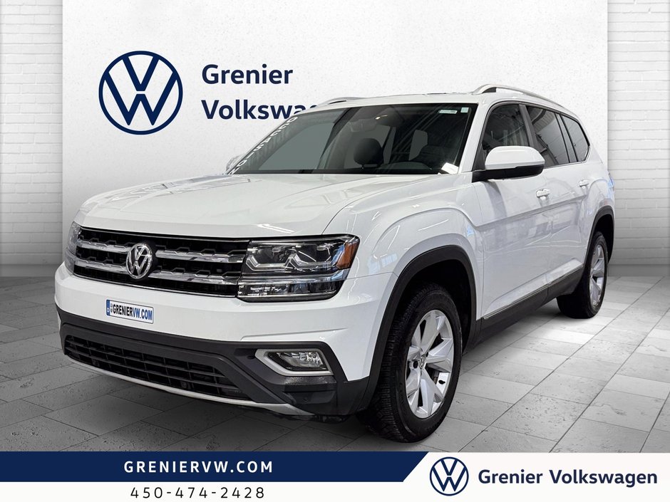 2018 Volkswagen ATLAS Highline, Cuir, Toit, V6, Ensemble de 8 Pneus in Mascouche, Quebec - w940px