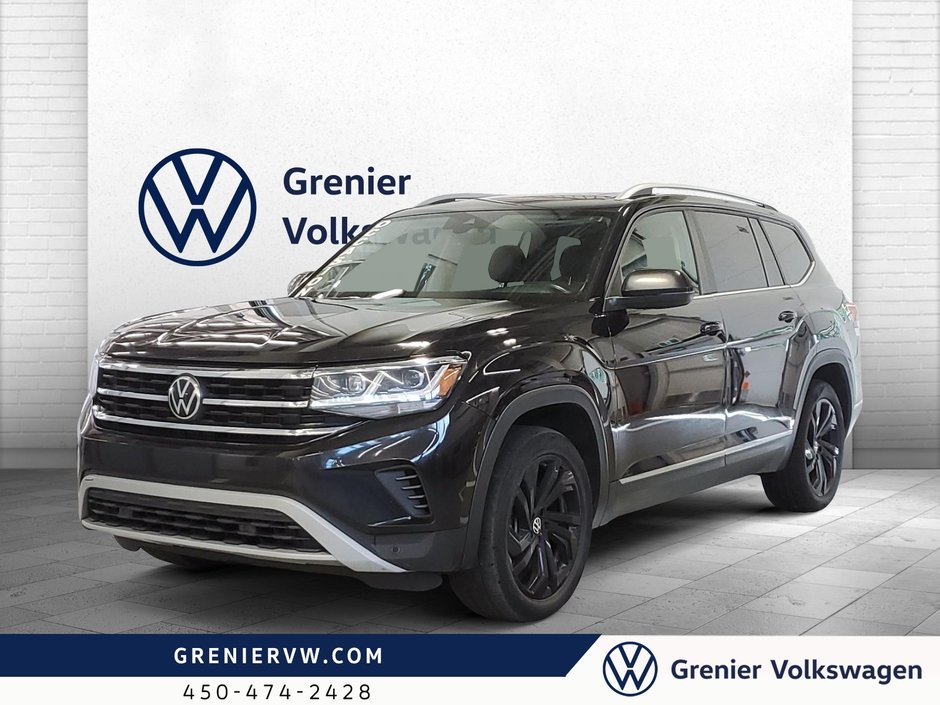 Volkswagen Atlas Highline, Cuir, Toit, Carplay, V6 2022 à Terrebonne, Québec - w940px