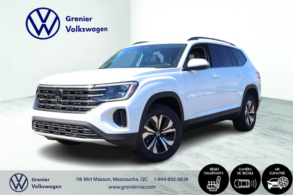 2025 Volkswagen Atlas Comfortline in Mascouche, Quebec - w940px