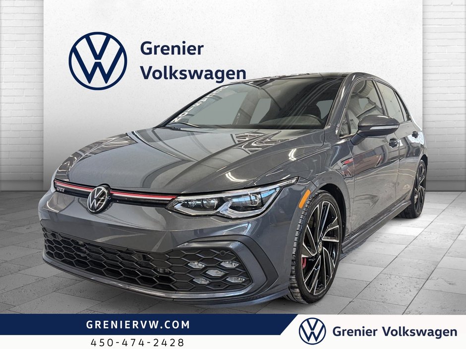 Volkswagen Golf GTI Autobahn, Manuelle, Toit, 2 Ensembles de Pneus 2023 à Terrebonne, Québec - w940px