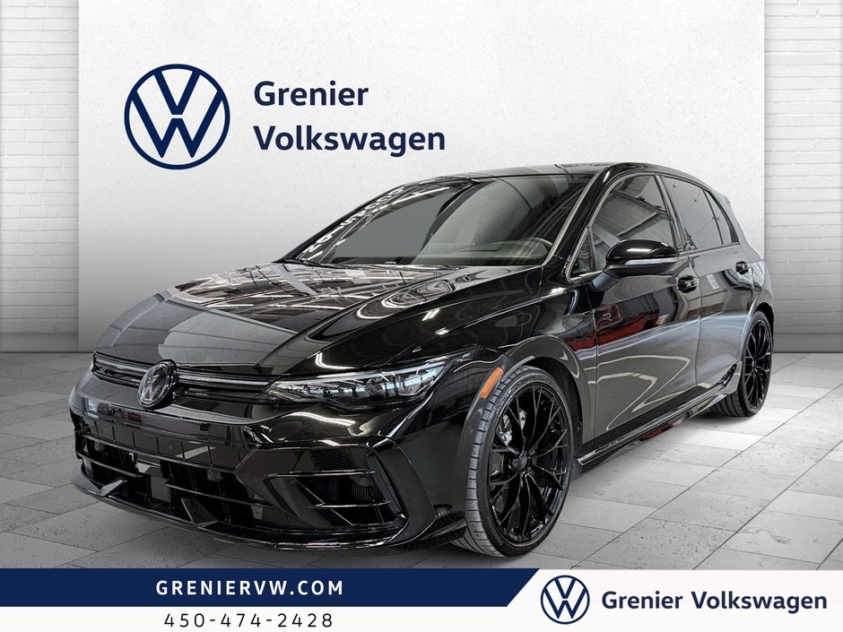 2025 Volkswagen Golf R Black Edition, Artevelour*, Échappement Akrapovic in Terrebonne, Quebec - w940px