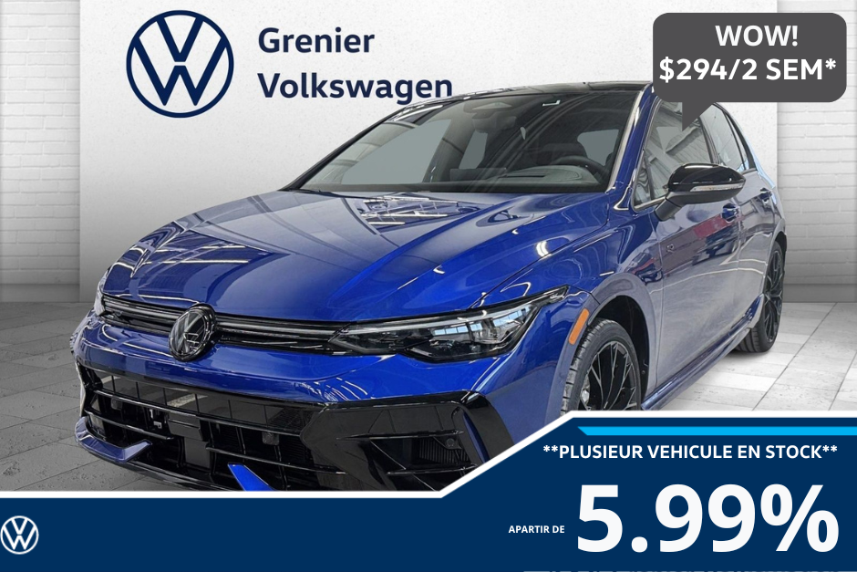Volkswagen Golf R R Black Edition 4MOTION 2026 à Mascouche, Québec - w940px