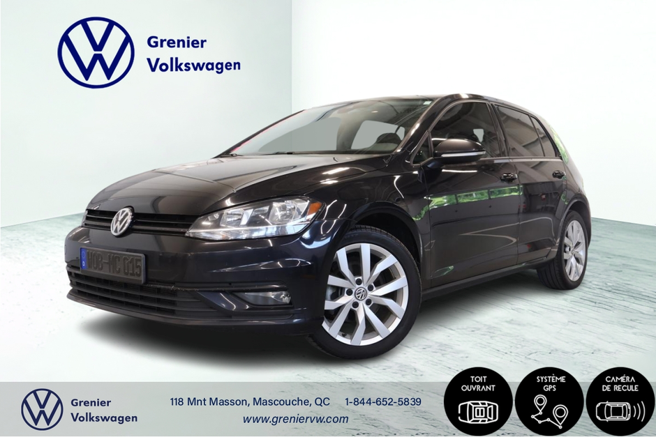 Volkswagen Golf Highline, Cuir, Toit, Carplay 2021 à Mascouche, Québec - w940px