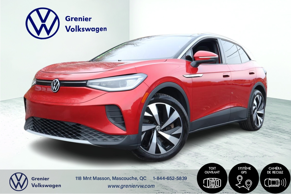 Volkswagen ID.4 PRO, statement,100% élec, cuir 2021 à Terrebonne, Québec - w940px