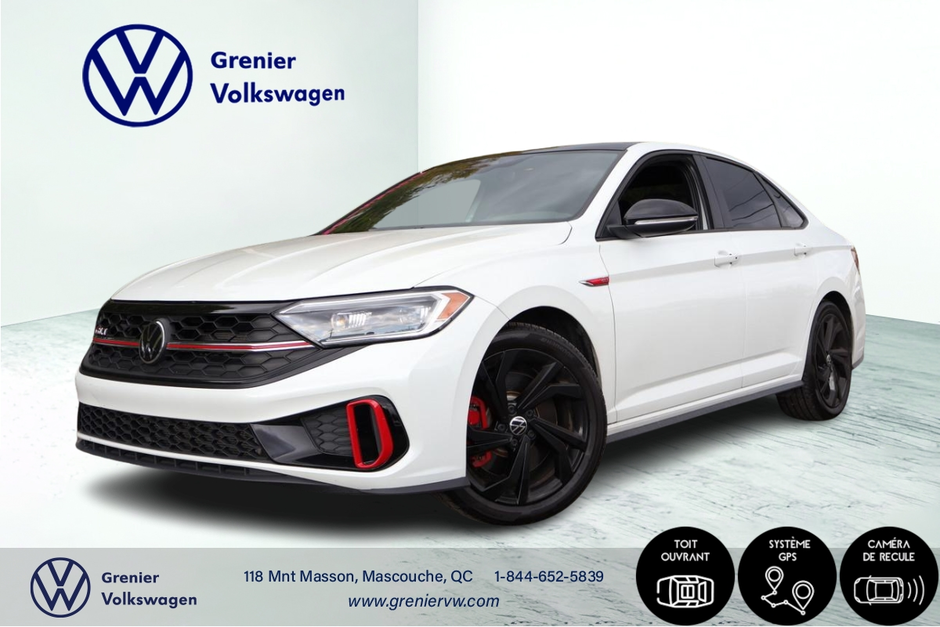Volkswagen Jetta GLI Autobahn, Cuir, Toit, Carplay, Kit hiver inclus 2024 à Mascouche, Québec - w940px