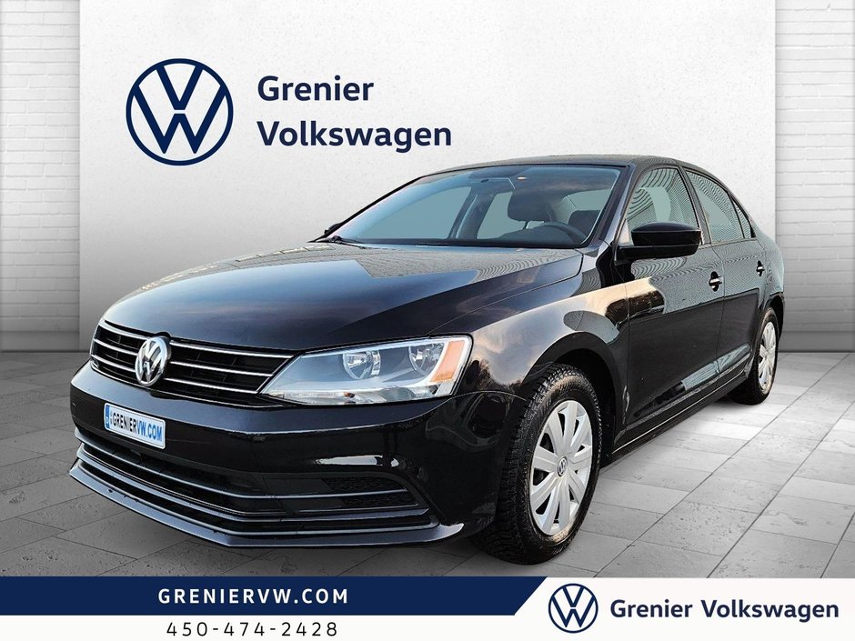 Volkswagen Jetta Trendline+, Seulement 59 00km, Air climatisé 2017 à Mascouche, Québec - w940px