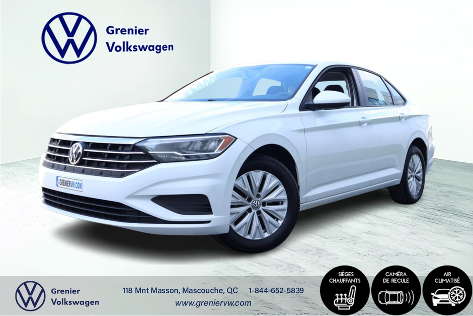 2019 Volkswagen Jetta Comfortline, Caméra, Carplay, Jamais accidenté in Mascouche, Quebec - w940px