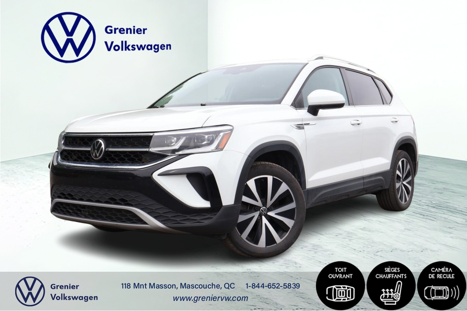 2022 Volkswagen Taos Highline, Toit pano, Audio Beats in Terrebonne, Quebec - w940px