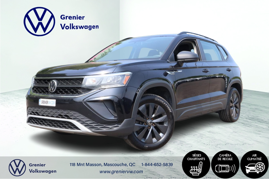 2022 Volkswagen Taos Trendline, Jamais Accidenté, Siege Chauff, Carplay in Terrebonne, Quebec - w940px