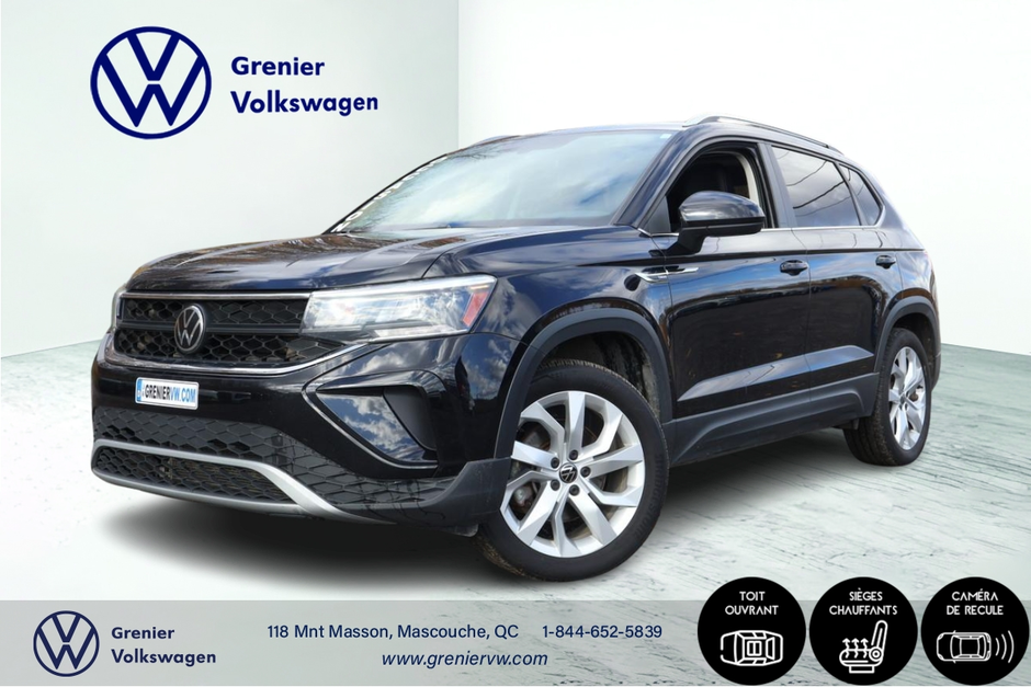 2022 Volkswagen Taos Comfortline, 4Motion, Ensemble Toit et Roues in Mascouche, Quebec - w940px