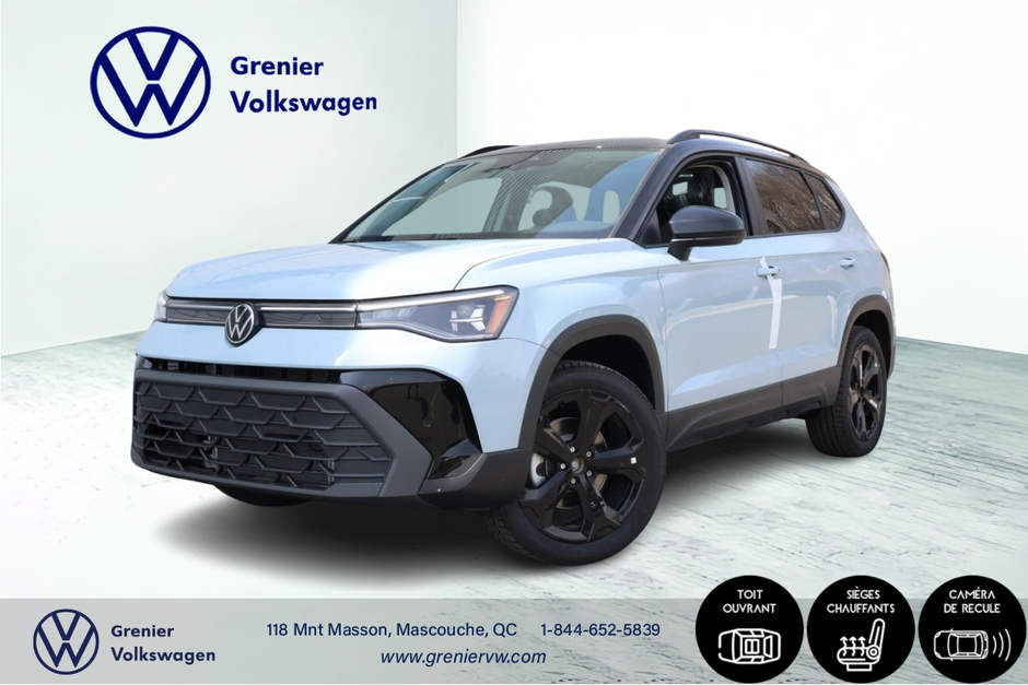 Volkswagen Taos Comfortline Black Edition 4MOTION 2025 à Mascouche, Québec - w940px