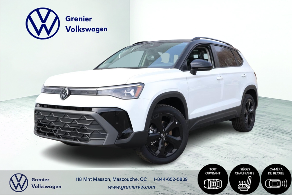 2025 Volkswagen Taos Comfortline Black Edition 4MOTION in Mascouche, Quebec - w940px