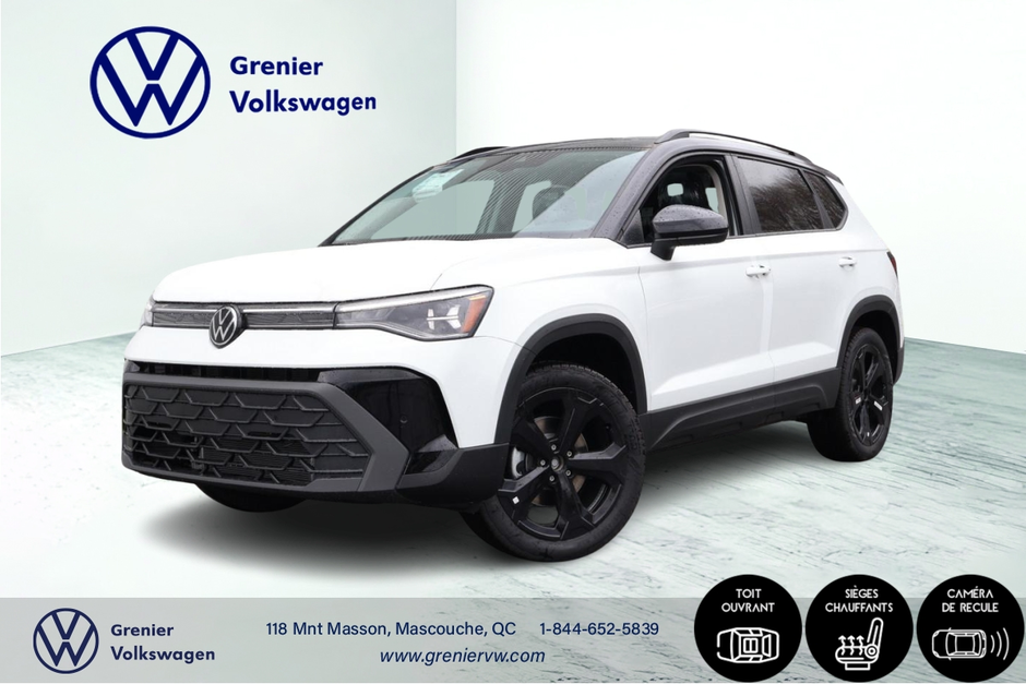 2025 Volkswagen Taos Comfortline Black Edition 4MOTION in Mascouche, Quebec - w940px