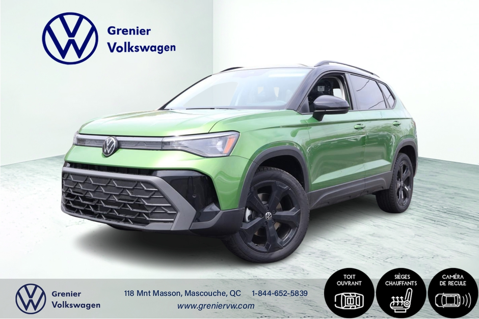 Volkswagen Taos Comfortline Black Edition 4MOTION 2025 à Mascouche, Québec - w940px