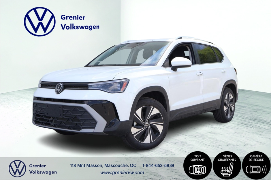 Volkswagen Taos Comfortline 4MOTION 2025 à Mascouche, Québec - w940px