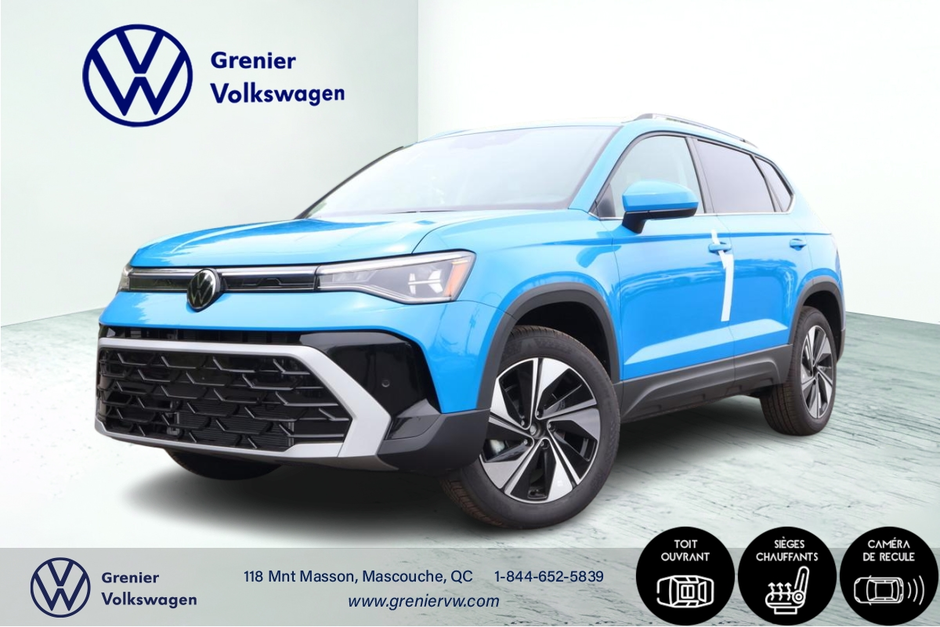 Volkswagen Taos Highline 4MOTION 2025 à Mascouche, Québec - w940px