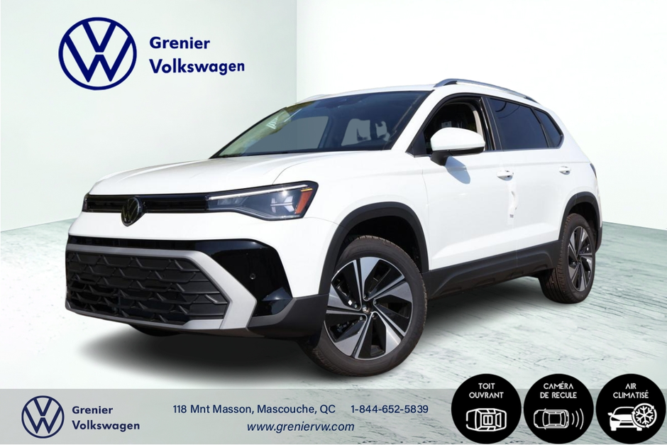 Volkswagen Taos Comfortline 4MOTION 2025 à Mascouche, Québec - w940px