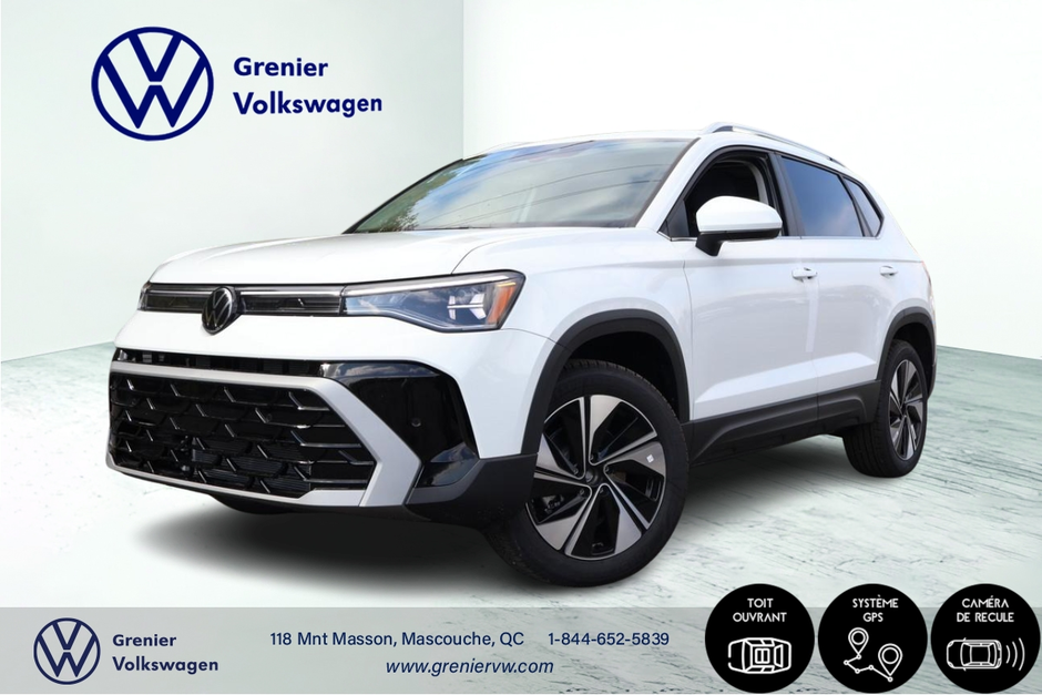 2026 Volkswagen Taos Highline 4MOTION in Mascouche, Quebec - w940px