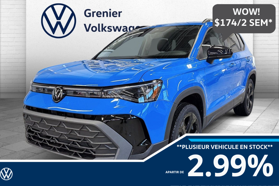 2026 Volkswagen Taos Comfortline Black Edition 4MOTION in Mascouche, Quebec - w940px